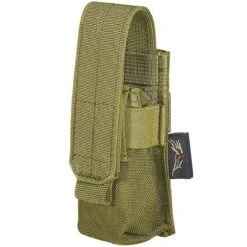 Flyye Single 9mm Magazine Pouch Ver. FE MOLLE Khaki