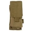 Flyye Single M4/M16 Magazine Pouch MOLLE Coyote Brown -SurviGear Store flyye single m4 m16 mag pouch coyote 1a 2