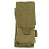 Flyye Single M4/M16 Magazine Pouch MOLLE Khaki -SurviGear Store flyye single m4 m16 mag pouch khaki 1a 2