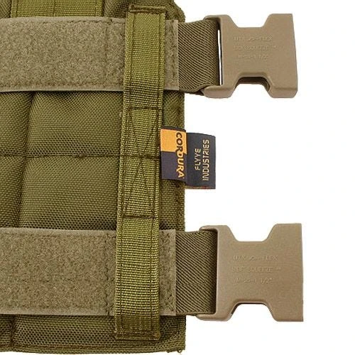 Flyye MOLLE Style Leg Panel Coyote Brown 5 Flyye MOLLE Style Leg Panel Coyote Brown - Image 3