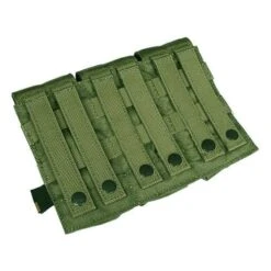 Flyye Triple M4/M16 Magazine Pouch MOLLE Olive Drab -SurviGear Store flyye triple m4 m16 mag pouch olive 2a 2