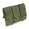 Flyye Triple M4/M16 Magazine Pouch MOLLE Ranger Green -SurviGear Store flyye triple m4 m16 mag pouch ranger 1a 2