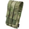 Flyye Triple MP5 Magazine Pouch MOLLE A-TACS FG -SurviGear Store flyye triple mp5 mag pouch atacs FG ALL 1 2