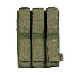 Flyye Triple MP5 Magazine Pouch MOLLE Ranger Green