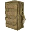 Flyye Vertical Accessories Pouch MOLLE Coyote Brown -SurviGear Store flyye vertical acc pouch coyote 1b 2