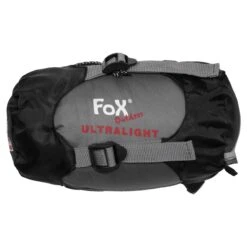 Fox Outdoor Ultralight Sleeping Bag Black / Grey -SurviGear Store fox outdoor ultralight black grey 002