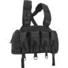 Hazard 4 Frontline Assault Rifle Loadout Chest Rig Black -SurviGear Store hazard 4 frontline assualt rifle loadout chest rig black 1