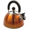 Highlander Deluxe Stainless Steel Whistling Kettle Orange -SurviGear Store highlander 2l deluxe whistling kettle ORANGE 1X