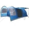 Highlander Oak 4 Tent Imperial Blue -SurviGear Store highlander oak 4 family tunnel tent IMPERIAL BLUE ALL 1