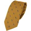 Jack Pyke Silk Tie Partridge Mustard -SurviGear Store jack pyke silk tie partridge mustard 001