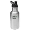 Klean Kanteen Classic 532ml Bottle With Sport Cap 3.0 Brushed Stainless -SurviGear Store klean kanteen classic 532 SPORT CAP brushed stainless 1