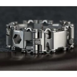 Leatherman Tread LT Bracelet Stainless -SurviGear Store leatherman TREADLT ALL 6