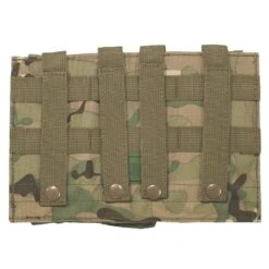 MFH Triple M4/M16 Magazine Pouch MOLLE Operation Camo -SurviGear Store max fuchs triple mag pouch molle MC amaz 2
