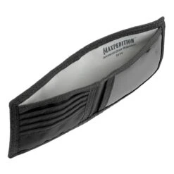Maxpedition Bi Fold Wallet Black -SurviGear Store maxpedition bfw bi fold wallet BLACK ALL 4 1