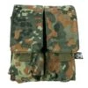 MFH Double M4/M16 Magazine Pouch MOLLE Flecktarn -SurviGear Store mfh double mag pouch fleck amaz 1