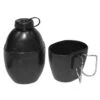 MFH British Canteen With Cup Black -SurviGear Store mfh gb canteen black ALL NEW 1