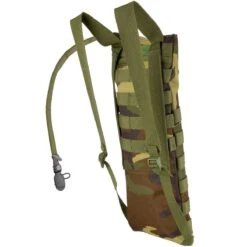 MFH Hydration Bladder And Carrier MOLLE Woodland -SurviGear Store mfh hydration bladder woodland 2