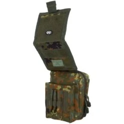 MFH Map Case MOLLE Flecktarn -SurviGear Store mfh map case molle flecktarn 4 2