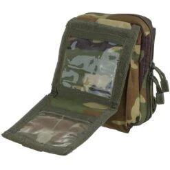 MFH Map Case MOLLE Woodland -SurviGear Store mfh map case molle woodland 3 2