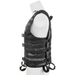 MFH Vest MOLLE Light HDT Camo LE -SurviGear Store mfh molle light vest hdt camo le 3 1