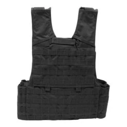 MFH Vest MOLLE II Black -SurviGear Store mfh molle vest II black amaz 2a 1