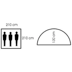 MFH 3 Person Tent Monodom With Mosquito Net OD Green -SurviGear Store mfh monodom tent OD GREEN ALL 2