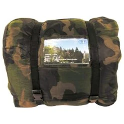 MFH Israeli Pilot's Sleeping Bag Woodland Camo -SurviGear Store mfh pilot sleeping bag woodland 2X