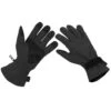MFH Softshell Gloves Black -SurviGear Store mfh softshell gloves black 1 1
