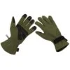MFH Softshell Gloves Olive -SurviGear Store mfh softshell gloves odgreen 1