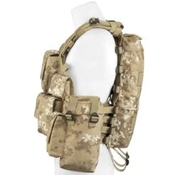 MFH South African Assault Vest Vegetato Desert -SurviGear Store mfh south african vest vegetato desert n 4