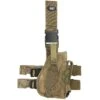 MFH Right Leg Holster HDT Camo FG -SurviGear Store mfh tactical leg holster right hdt camo fg