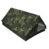 MFH 2 Person Tent Minipack With Mosquito Net Flecktarn -SurviGear Store mfh tent minipack fleck amaz 1