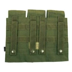 MFH Triple M4/M16 Magazine Pouch MOLLE Olive -SurviGear Store mfh triple mag pouch olive amaz 2