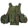 MFH Tactical MOLLE Vest Ranger Flecktarn -SurviGear Store mfh vest ranger molle flecktarn amazon 1