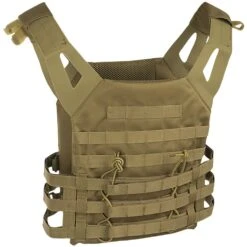 Mil-Tec Plate Carrier Vest Gen II Coyote -SurviGear Store mi tec vest coyote 02 1001x1001