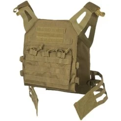 Mil-Tec Plate Carrier Vest Gen II Coyote -SurviGear Store mi tec vest coyote 03 1001x1001