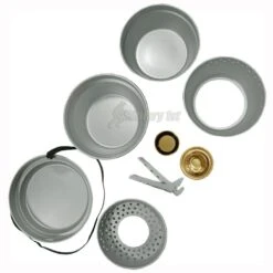 Mil-Tec Aluminium Cook Set -SurviGear Store mil tec alu cookset 3 1