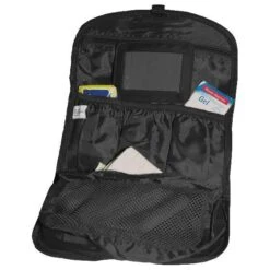 Mil-Tec British Army Toiletry Bag Black -SurviGear Store mil tec british army toilet bag black 2 1