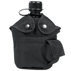 Mil-Tec US Style Canteen And Cup Black