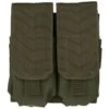 Mil-Tec Double M4/M16 Magazine Pouch MOLLE Olive