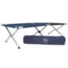 Mil-Tec US Type 190x65cm Field Cot Blue -SurviGear Store mil tec field bed cot blue ALL 1C 1