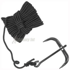 Mil-Tec Anchor Rope Black -SurviGear Store mil tec ninja rope 3 1