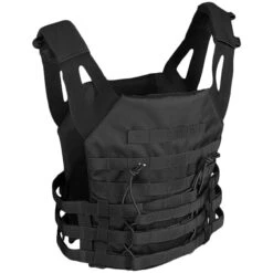 Mil-Tec Plate Carrier Vest Gen II Black -SurviGear Store mil tec plate carrier gen ii black 4