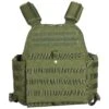 Mil-Tec Plate Carrier Vest Olive -SurviGear Store mil tec plate carrier vest olive 1 1
