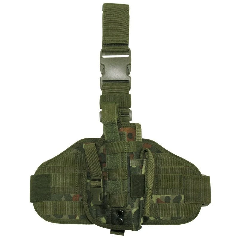 MFH Tactical Leg Holster MOLLE Flecktarn 3 MFH Tactical Leg Holster MOLLE Flecktarn