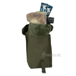 Mil-Tec Utility Pouch Large MOLLE Olive -SurviGear Store mil tec utility pouch large olive 2 1