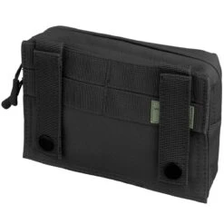 Mil-Tec Laser Cut Belt Pouch Small Black -SurviGear Store mil tec laser cut belt pouch small black 2 2