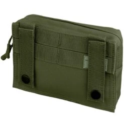 Mil-Tec Laser Cut Belt Pouch Small Olive -SurviGear Store mil tec laser cut belt pouch small olive 2 2