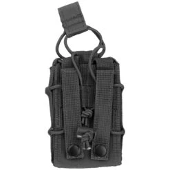 Mil-Tec Open Top Single Mag Pouch Black -SurviGear Store mil tec mag pouch open top single black 3