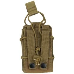 Mil-Tec Open Top Single Mag Pouch Dark Coyote -SurviGear Store mil tec mag pouch open top single dark coyote 3